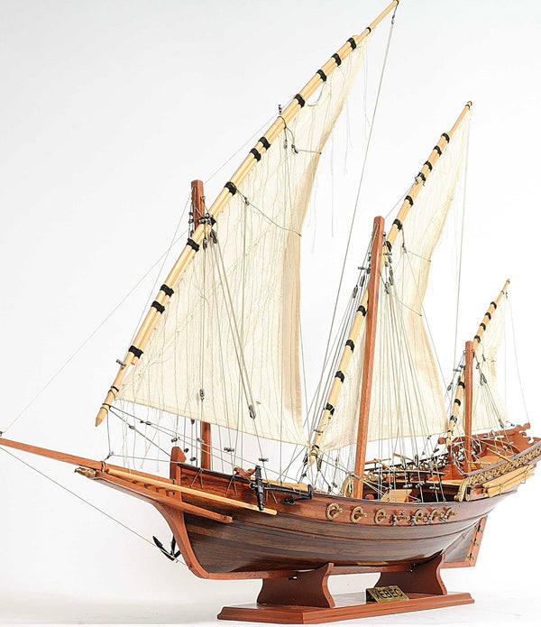 Hand Built Real Wood Model Ship