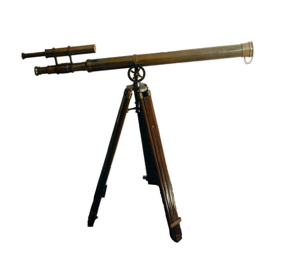 2.6" x 40" x 64" Victorian Marine Telescope