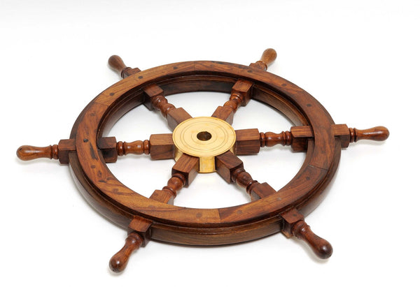 36" x 36" x 2" Ship Wheel