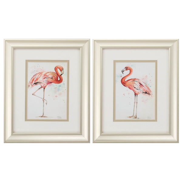 10' X 12' Champagne Gold Color Frame  Pink Showoff (Set of 2)