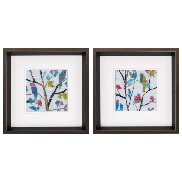 12' X 12' Brushed Silver Frame Woodland Story (Set of 2)