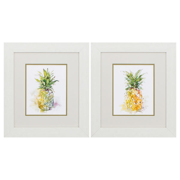 16' X 18' White Frame Delicious Ripe (Set of 2)