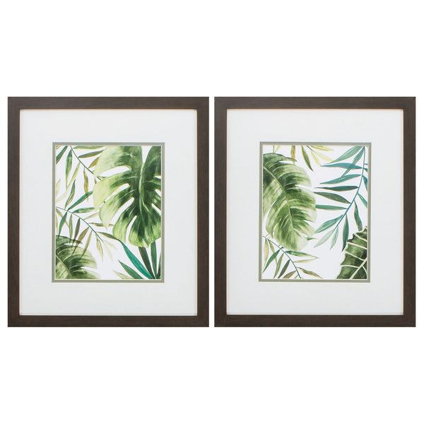 15' X 17' Off-White Frame Tropical Mix (Set of 2)