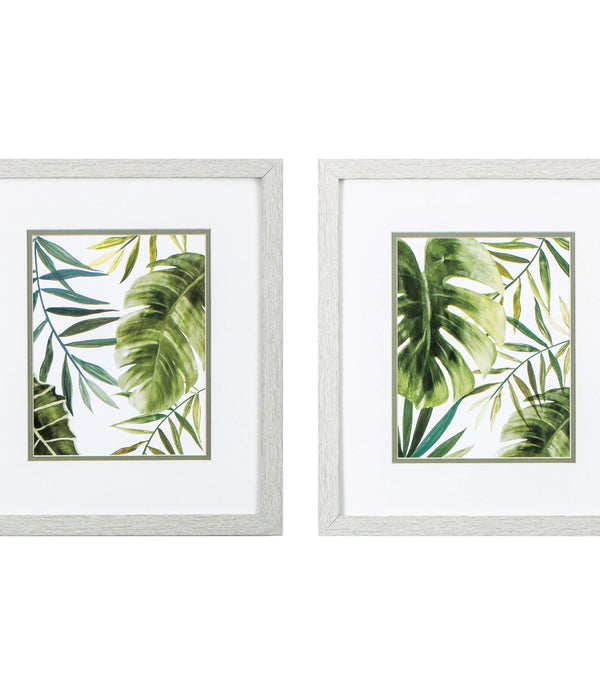 15' X 17' Off-White Frame Tropical Mix (Set of 2)