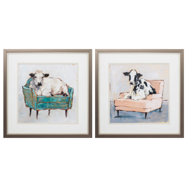 17' X 17' Metallic Bronze Frame Mooving In (Set of 2)