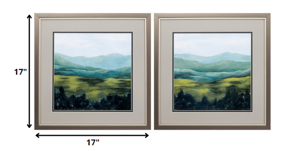 17' X 17' Metallic Bronze Frame Open Valley (Set of 2)