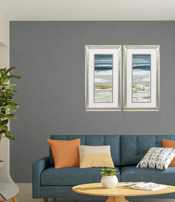 15' X 27' Brushed Silver Frame Horizon (Set of 2)