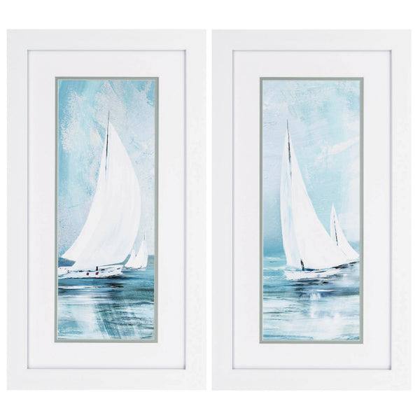 15' X 27' White Frame Soft Sail (Set of 2)