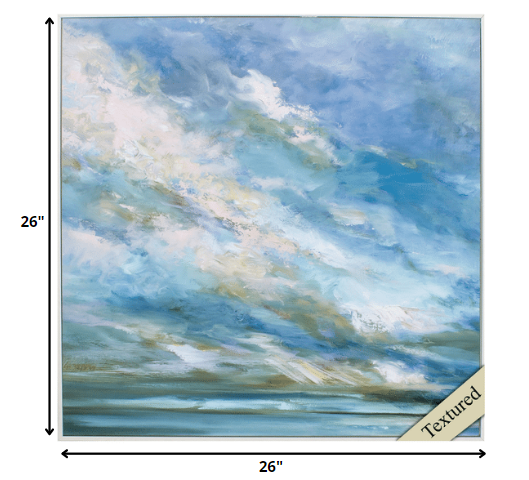 26' X 26' White Frame Coastal Sky 3