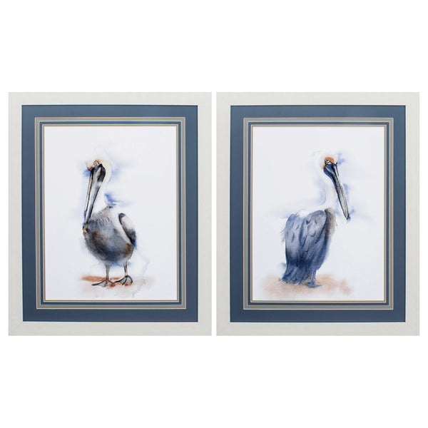 27' X 33' White Frame Pelican (Set of 2)