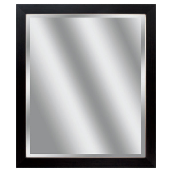 22' X 26' Woodtoned Frame Beveled Mirror