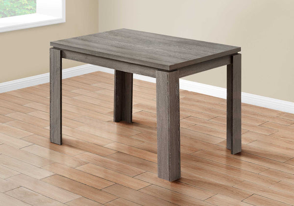 48" X 32" X 30.5 " Dark Taupe Dining Table