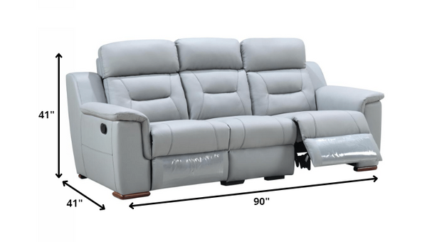 157" X 82" X 82" Gray Sofa Love