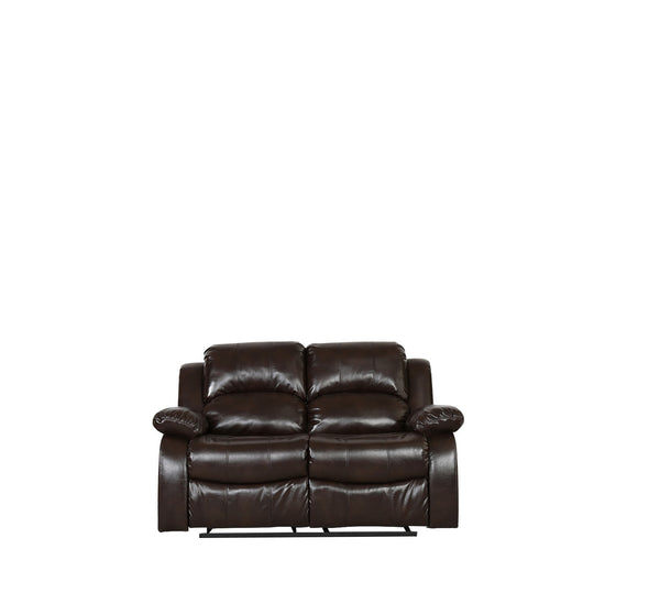 60" X 38" X 40" Brown  Loveseat