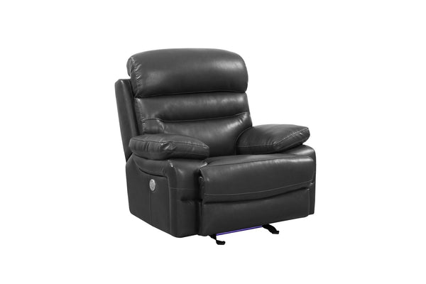 43" X 40" X 41" Gray  Power Reclining Chair