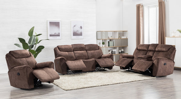 195" X 120" X 120" Brown  Sofa Set