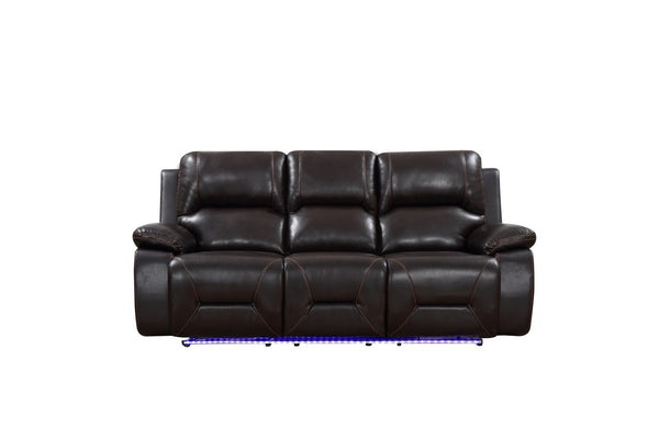 89" X 40" X 40" Brown  Power Reclining Sofa