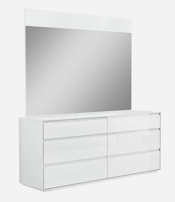 70 X 19 X 31 White Double Dresser Extension