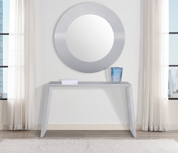 47 X 3 X 47 gloss Gray Glass Mirror