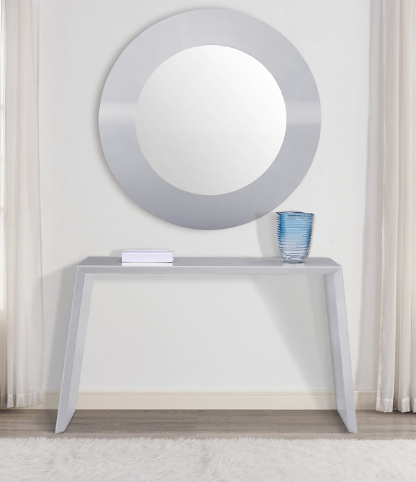 47 X 3 X 47 gloss Gray Glass Mirror