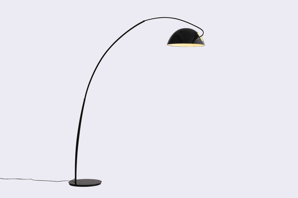 79 X 90.5 Black Aluminum Floor Lamp