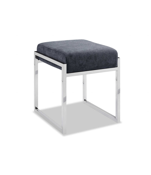 15 X 16 X 18 Stainless Steel Ottoman