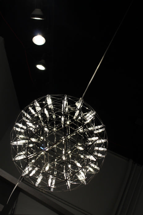 17 X 17 X Stainless Steel Pendant Lamp