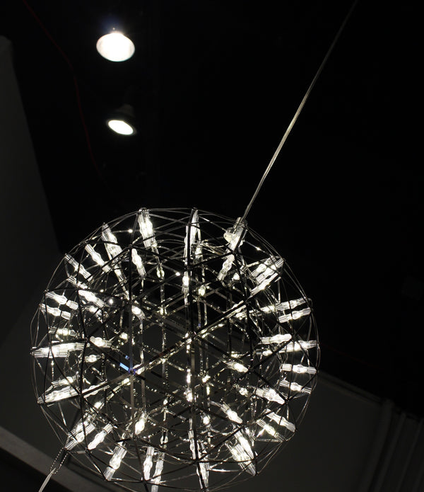 17 X 17 X Stainless Steel Pendant Lamp