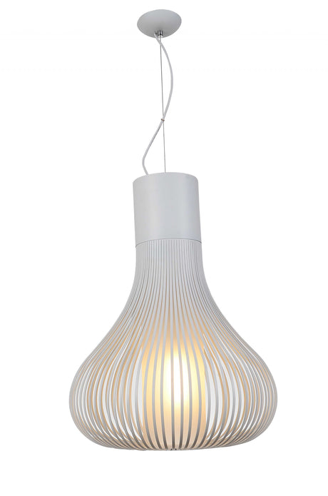 20 X 20 X 26 White Carbon Steel Pendant Lamp