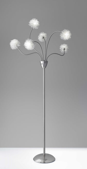 Aluminum Dandelion Floor Lamp