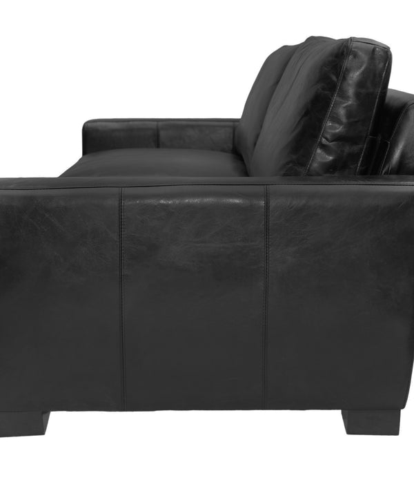 Black Full Classic Sofa 3 Seater