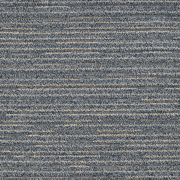 4'x6' Denim Blue Machine Woven UV Treated Abstract Lines Indoor Outdoor Area Rug