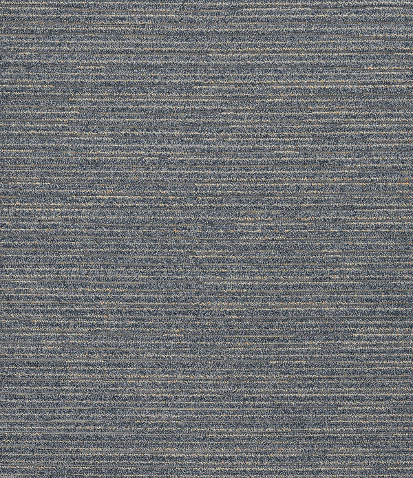 5'x8' Denim Blue Machine Woven UV Treated Abstract Lines Indoor Outdoor Area Rug