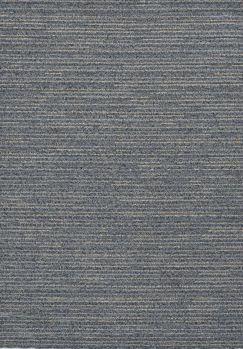 8'x10' Denim Blue Machine Woven UV Treated Indoor Outdoor Area Rug