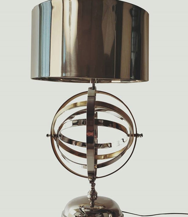 Armillary Sphere Aluminum Table Lamp