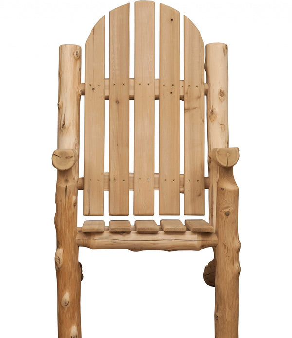 Rustic and Natural Cedar Adirondack Chair