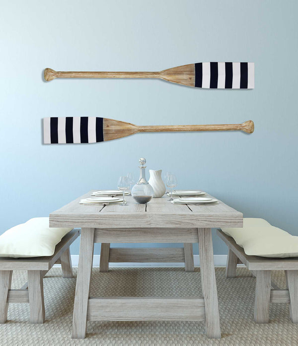 Wooden Oar Wall Decor