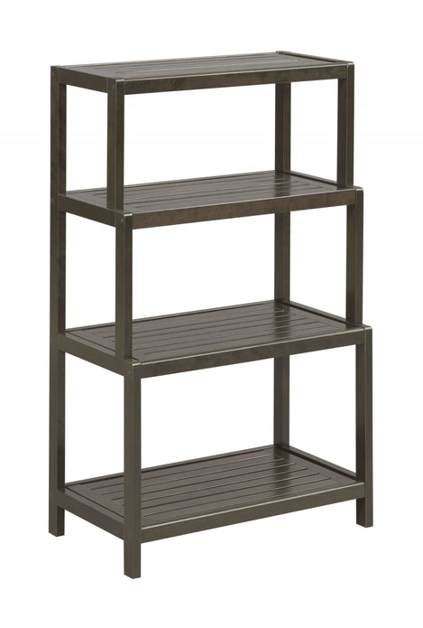 37" Bookcase with 4 Shelves in Espresso