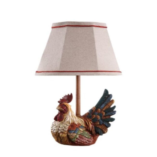 Primary Colors Rooster Accent Lamp