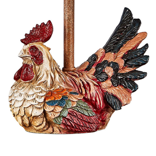 Primary Colors Rooster Accent Lamp