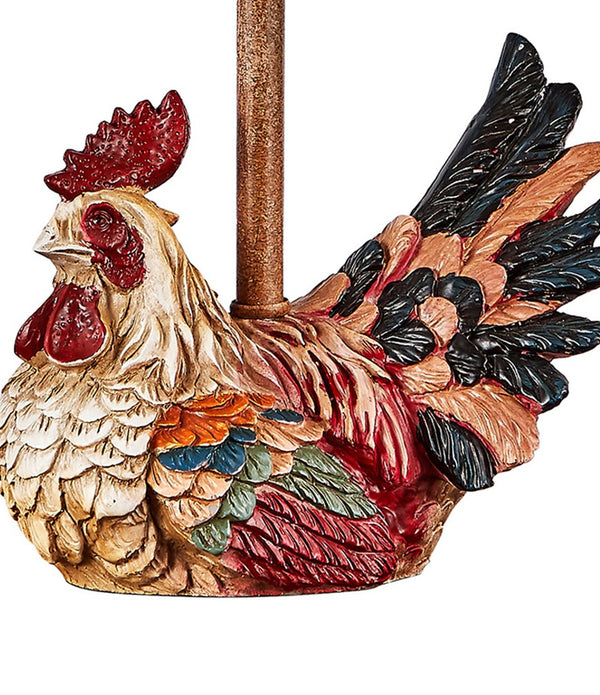 Primary Colors Rooster Accent Lamp