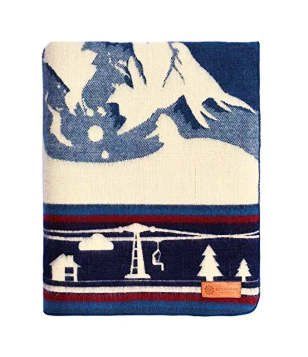 Queen Size Ultra Soft Ski Jumper Handmade Woven Blanket