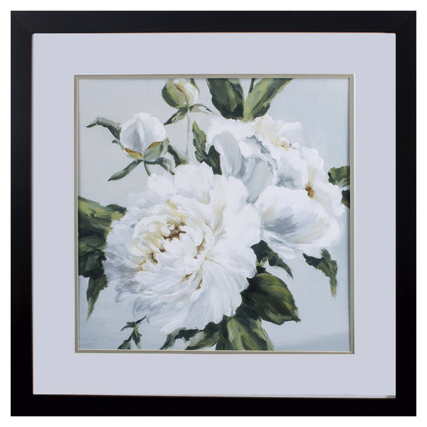 Large Peonies I Abstract Framed Art