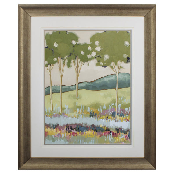 Shades of Trees I Abstract Framed Art