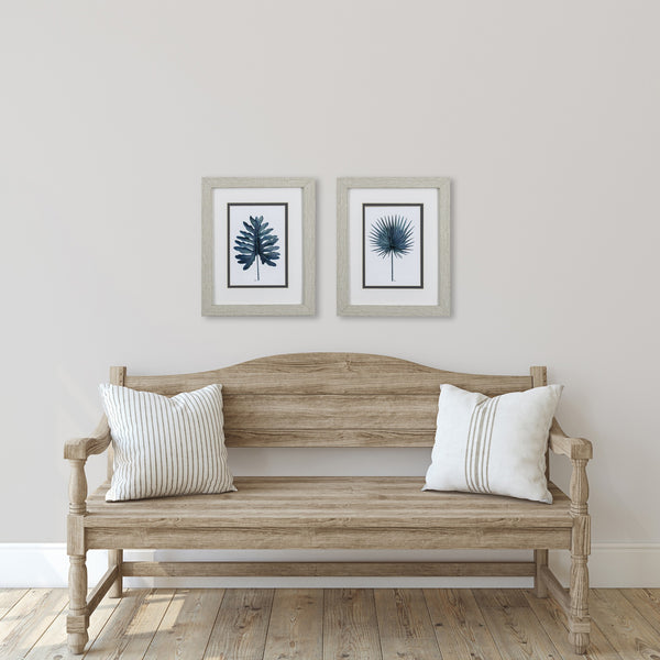 Set of 2 Blue Oasis Framed Art