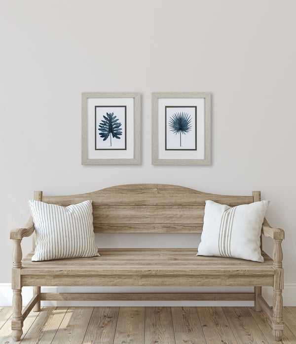 Set of 2 Blue Oasis Framed Art