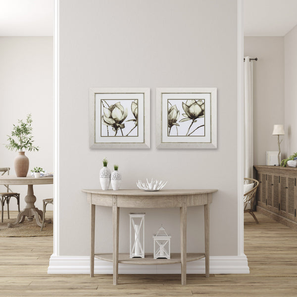 Set of 2 Magnolia A Framed Art