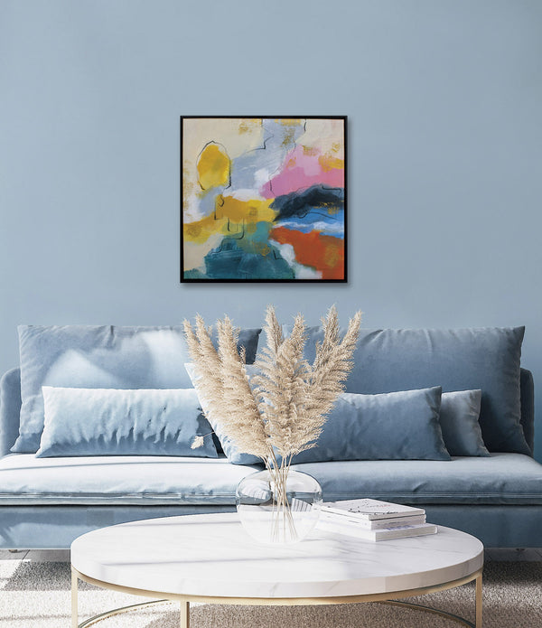 Abstract Daydream I Framed Art