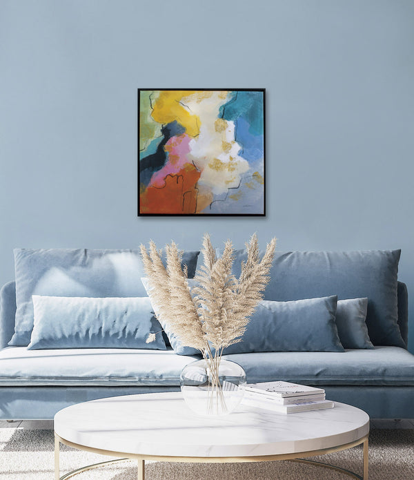 Abstract Daydream II Canvas Framed Art