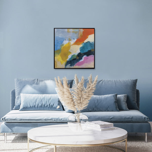 Abstract Daydream III Canvas Framed Art